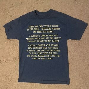 Blue Graphic T-Shirt